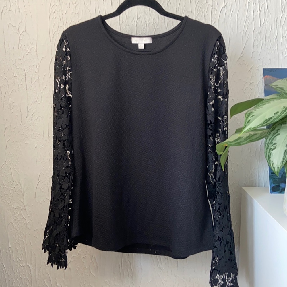 Lace Sleeve Blouse